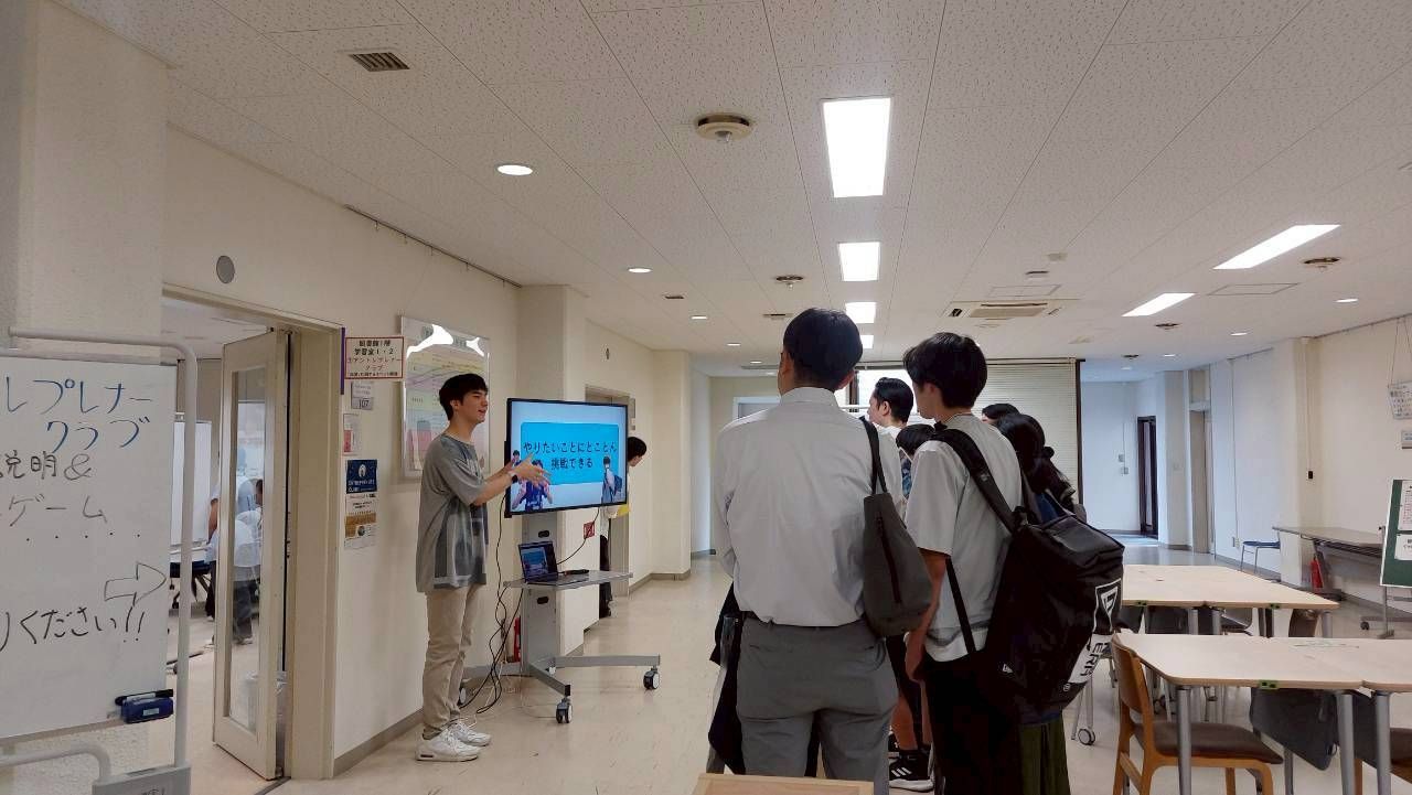 昨年のオープンキャンパスのようす1